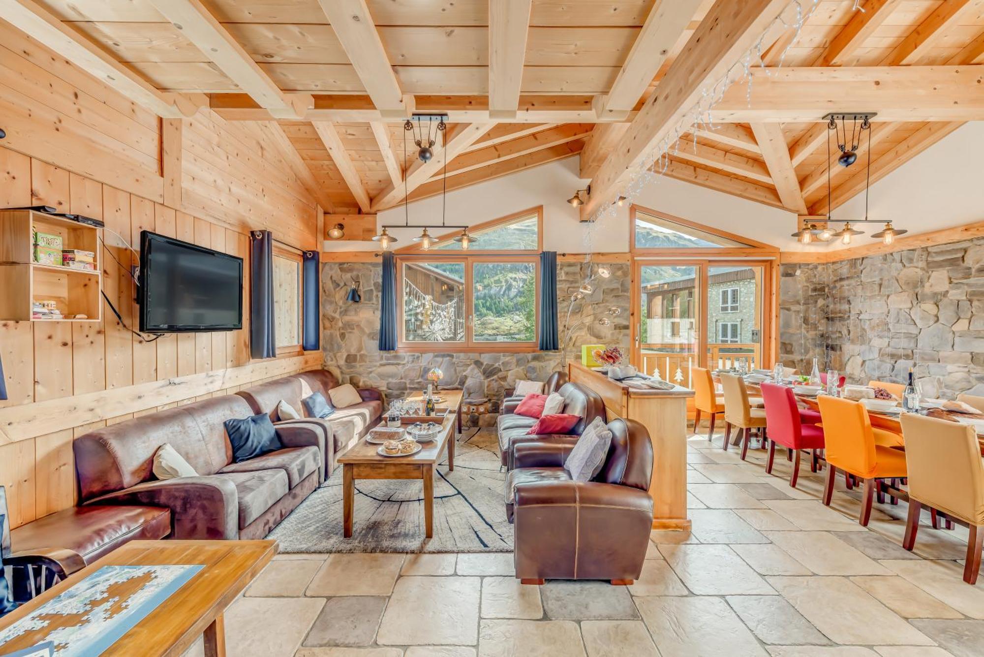 Chalet Monte Bianco Tignes Bagian luar foto